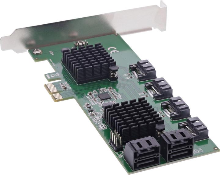Image du produit InLine Carte d'interface, contrôleur 8x SATA 6Gb/s, PCIe 2.0 (PCI-Express)