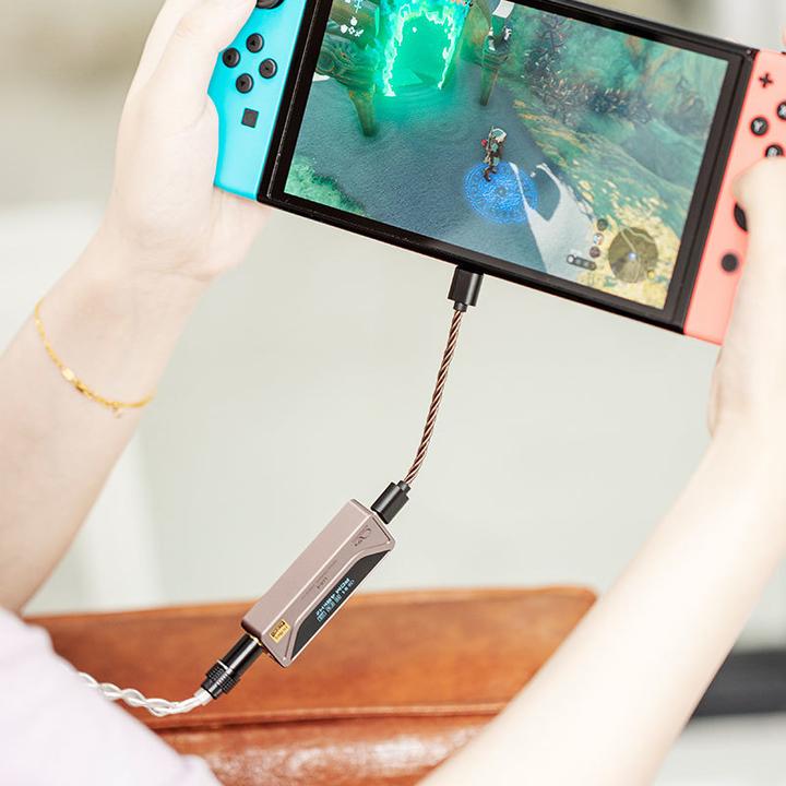 Actual product image Shanling UA4 (USB-DAC, Display, gain switch)