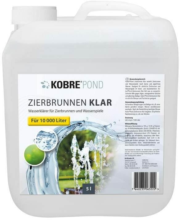 Produktbild Kobre Pond Zierbrunnen klar