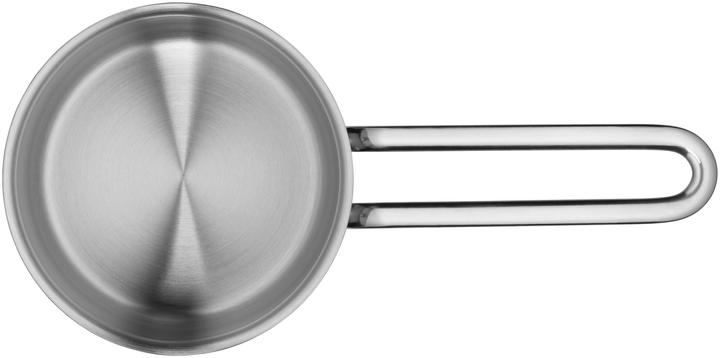 Produktbild WMF Stielkasserolle Topf klein 10cm Stieltopf 0,5l Mini Induktion Edelstahl (10 cm, Kochtopf, Edelstahl)