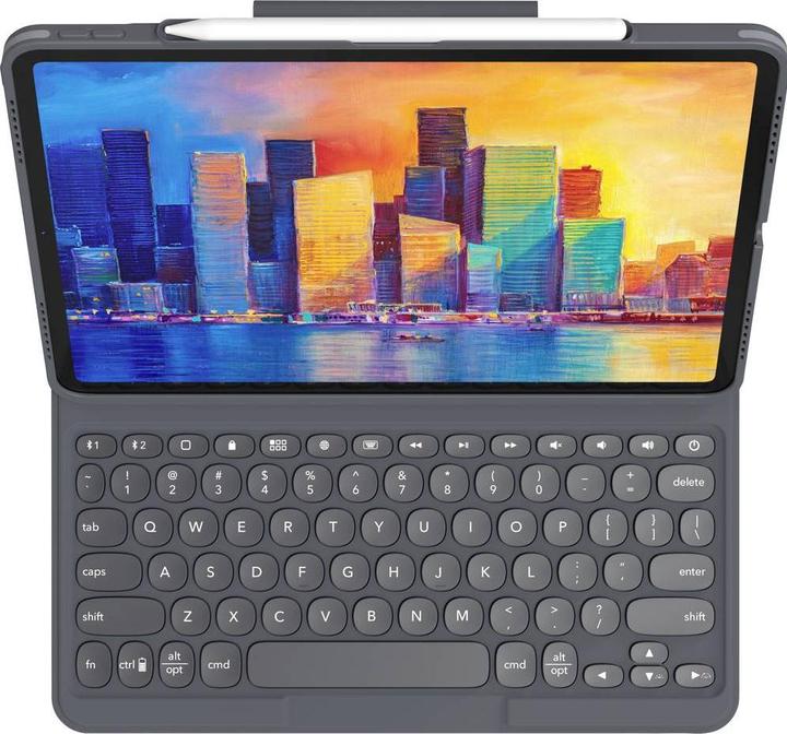 Actual product image Zagg Keyboard Pro Keys Pro Charcoal (DE, iPad Pro 12.9 2020 (4. Gen), iPad Pro 12.9 2021 (5th Gen), iPad Pro 12.9 2018 (3. Gen))