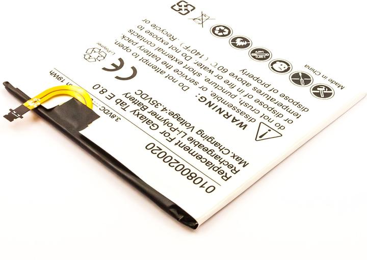 Image du produit AGI Batterie compatible avec Samsung Galaxy Tab E 8.0 - Batterie - 5.000 mAh