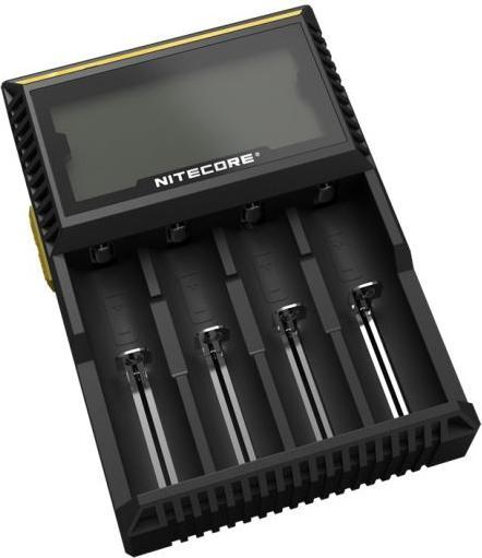 Produktbild Nitecore SC2 Schnelladegerät 3A (1 Stk., 14500, 16340, 18650, AAAA, AAA, AA, Ladegerät inkl. Akku)