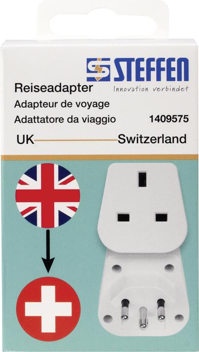 Actual product image Steffen Power adapter UK / CH