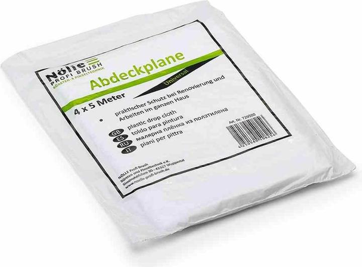 Actual product image Nölle Tarpaulin, 4x5 m, made of HDPE, thickness 6 my (4 x 5 m)
