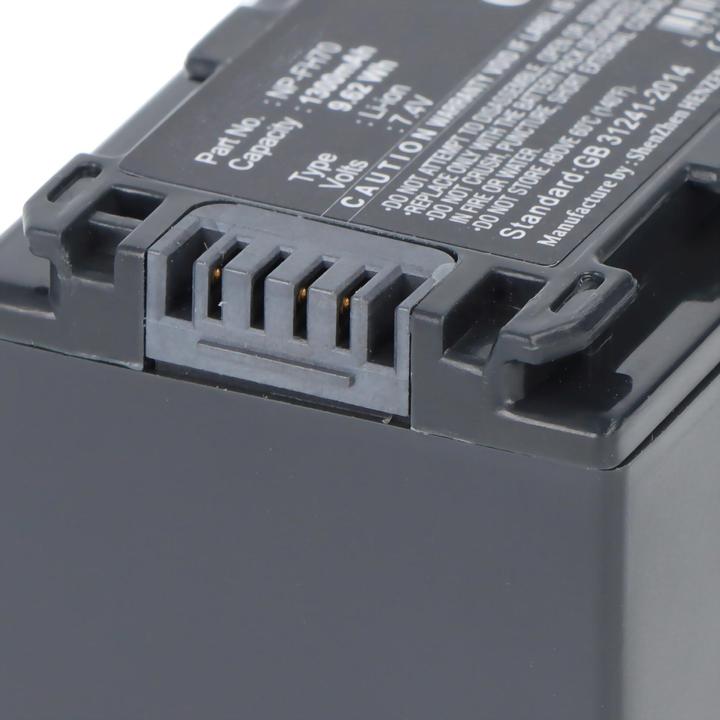 Produktbild AccuCell Akku Sony NP-FH70 H-Serie (Kamera Akku)