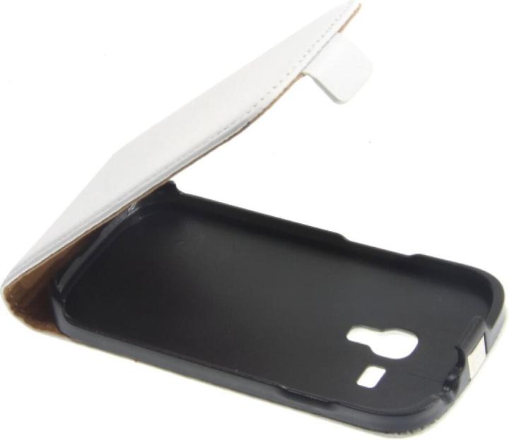 Produktbild OEM Slim leather Flip Case Galaxy S3 mini - White (Samsung Galaxy S3 Mini)