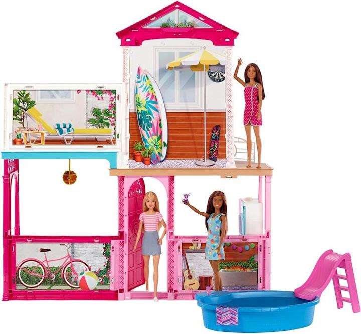 Actual product image Barbie House, Furniture And Dolls