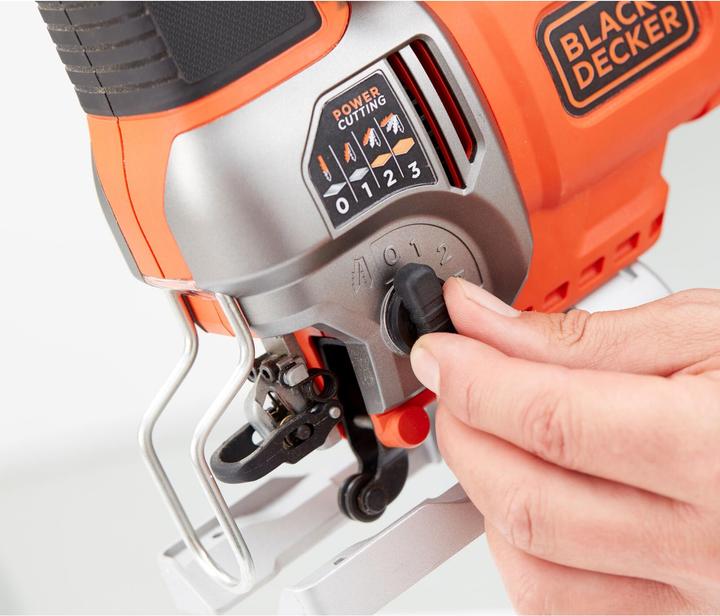 Image du produit Black & Decker Scie sauteuse pendulaire B&D BES610KQS
