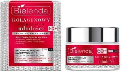 Actual product image Bielenda Kolagenowy Stymulator Młodości krem przeciwzmarszczkowy 60+ 50ml (50 ml, Day cream)