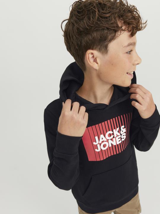 Immagine prodotto Jack & Jones Felpa con cappuccio con logo per ragazzi (128)