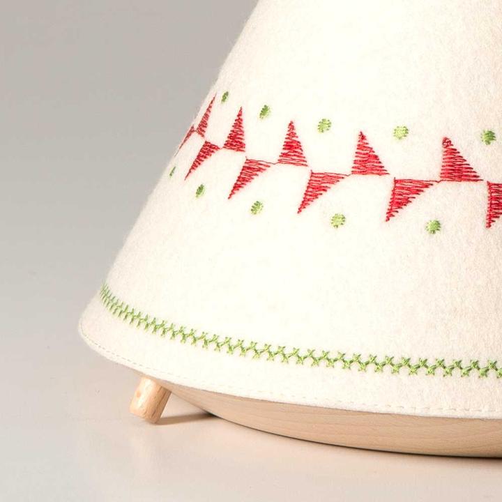 Image du produit Buokids Lampe de table & veilleuse Tipi rouge (GX53)