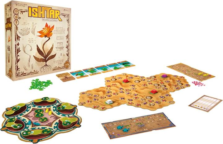 Actual product image Iello Connoisseur game Ishtar (German)