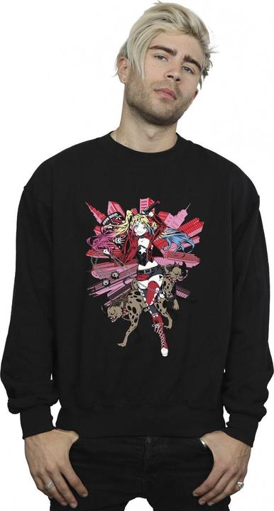 Immagine prodotto Felpa da uomo in cotone Harley Quinn Hyenas (4XL)