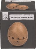 Actual product image Ootb Minute minder, egg in wood look, approx. 7 x 6 cm