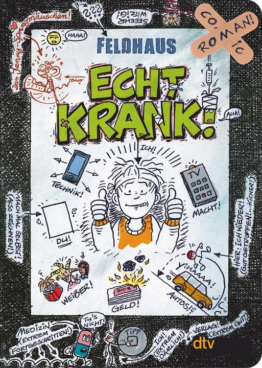 Productafbeelding Echt krank! (Duits, Hans-Jürgen Feldhaus, 2013)