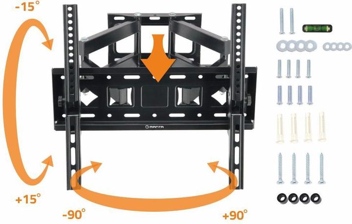 Produktbild Manta P60 for 26-65 (Wand, 65", 40 kg)