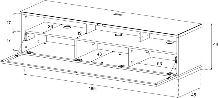 Image du produit Sonorous STA260P (165 x 45 x 44 cm)