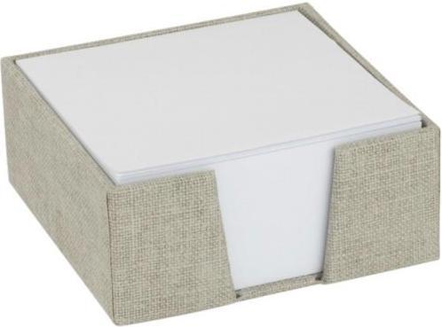 Note box linen cover James Linen nature