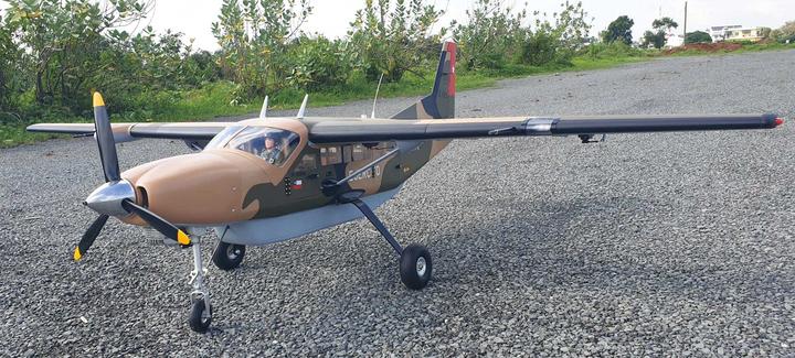 Productafbeelding Seagull Models cessna 208 grand caravan ex 85" 45cc "militair". (Schaalmodel)