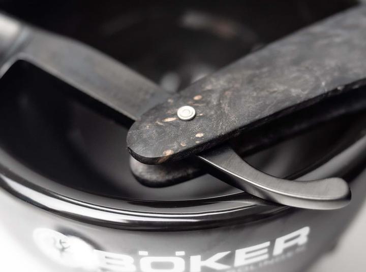 Actual product image Böker Black Amboina