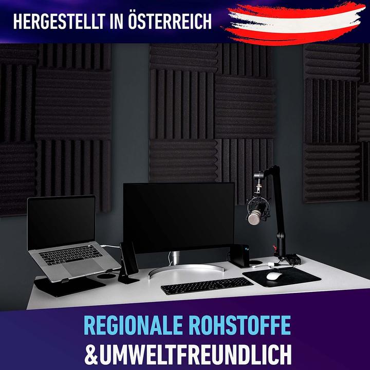 Produktbild Freequenzy Akustikschaumstoff 30x30x5cm