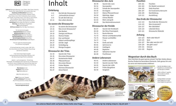 Actual product image DK Kinderlexikon. Dinosaurier (German, Caroline Bingham, 2022)