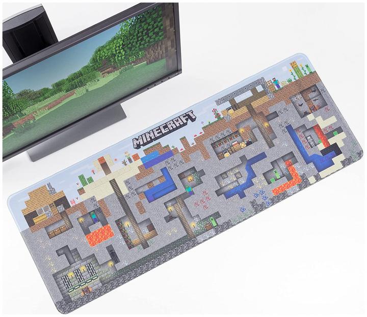 Actual product image Paladone Products Minecraft World XL Mouse Pad (30x80cm) (XL)
