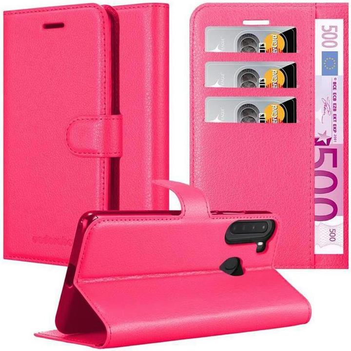 Actual product image Cadorabo Book with stand function cover (Samsung Galaxy A21)