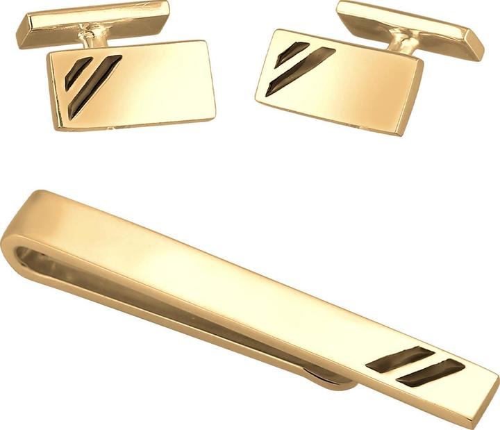 Immagine prodotto Kuzzoi Set di gemelli da cravatta eleganti in argento 925