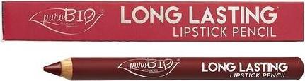 Actual product image Puro Bio PuroBio Pure Bio Lip Line Long Lasting Pencil Lipstick Color 014L Red Strawberry (014L Red Strawberry)