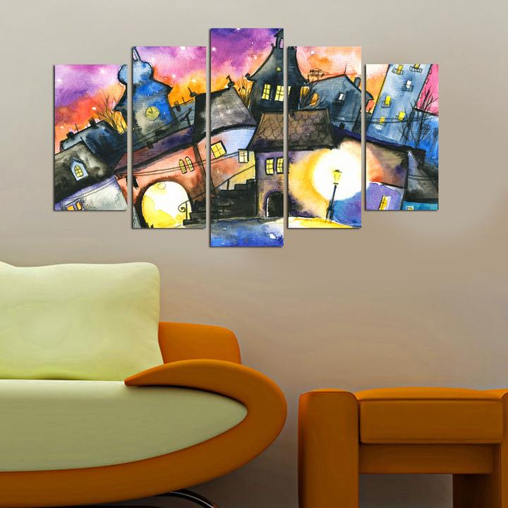 Produktbild Wallxpert Damian (20 x 60 cm, 110 x 60 cm, 20 x 50 cm, 20 x 40 cm)