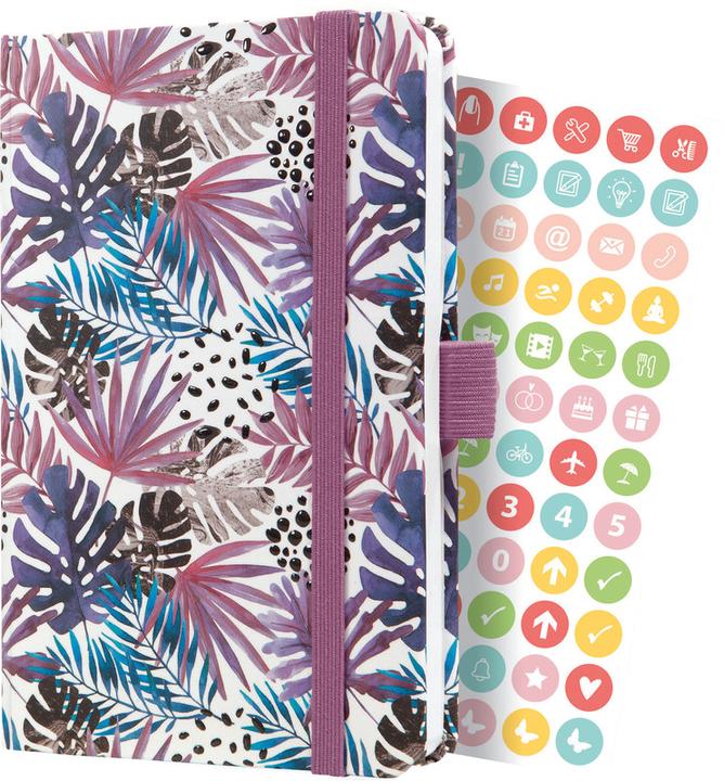 Image du produit Jolie Agenda de poche motif (A6, Allemand, Français, Italien, Anglais)