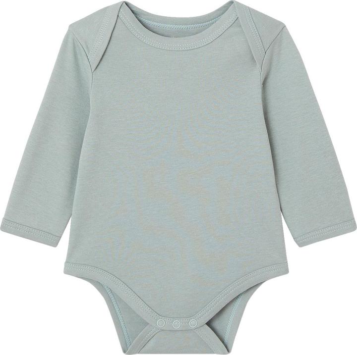 Actual product image Vertbaudet Organic collection: 7-pack baby slip-on bodysuits BASIC (80)