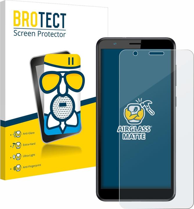Actual product image BROTECT AirGlass Glass Matte (1 Piece, ZTE Blade A31)