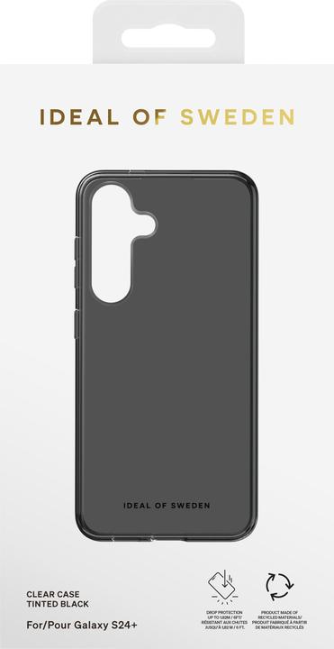 Image du produit iDeal Of Sweden Clear Case Entry - Noir encré (Samsung Galaxy S25+, Samsung Galaxy S24+)