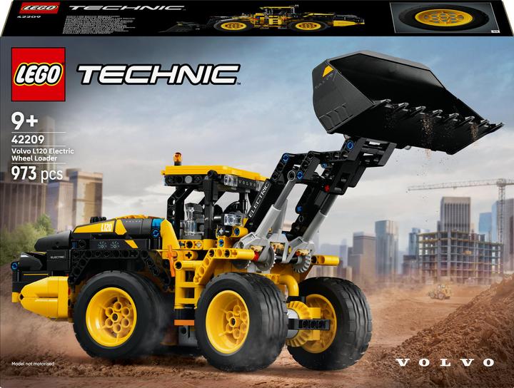 LEGO Volvo L120 elektrische wiellader (42209, LEGO Technic)