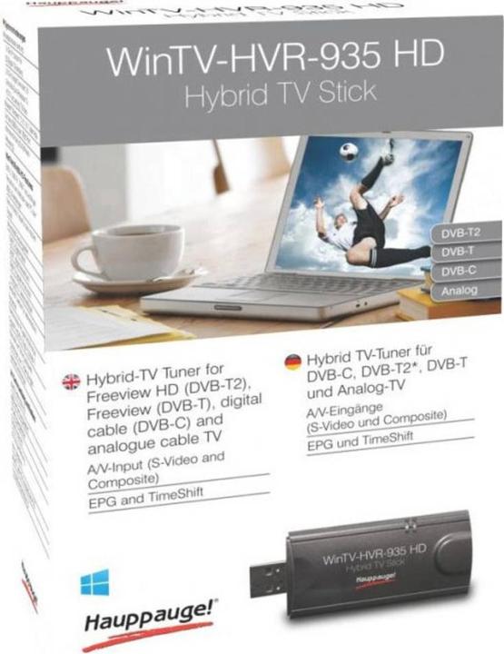 Produktbild Hauppauge WinTV HVR-935HD (USB, DVB-T2, DVB-C, DVB-T)