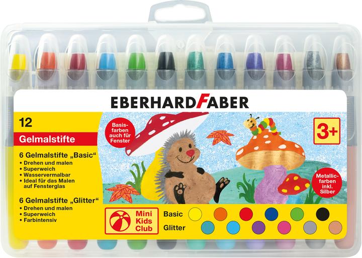 Produktbild EberhardFaber Gelmalstifte (Mehrfarbig, 12 x)