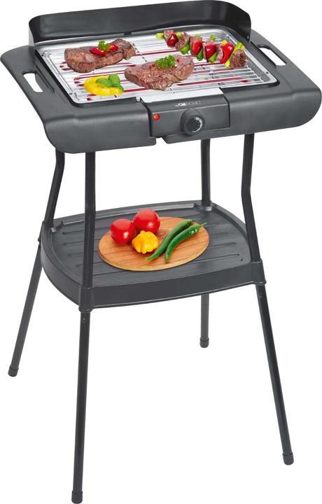 Actual product image Clatronic BQS 3508 Electric garden barbecue 2000 W 24.5 cm x 35.5 cm (2 kW)