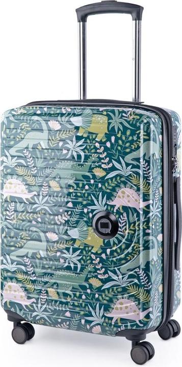 Image du produit Hauptstadtkoffer Milieu - Valise pour enfants Bagage à main rigide, Dinos Floral (55 l, Bagage à main (jusqu'à 50l))
