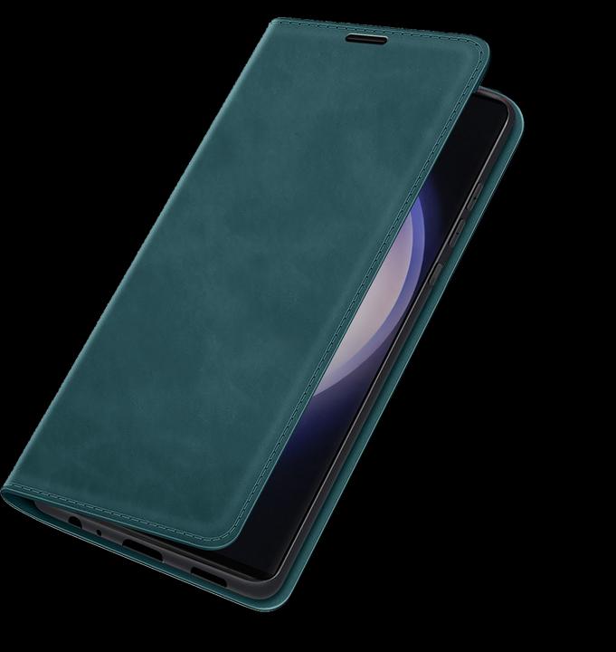 Actual product image Cazy Book Case Compatible with Samsung Galaxy S23 Ultra - Cover Foldable Magnetic Synthetic Leather - (Samsung Galaxy S23 Ultra)