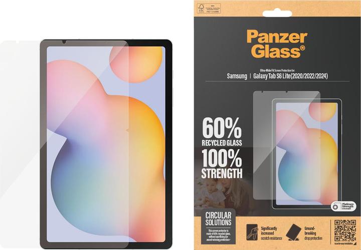 Immagine prodotto PanzerGlass Vestibilità ultra-ampia (1 Pezzo/i, Galaxy Tab S6 Lite (2022))