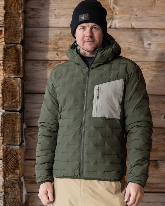 Produktbild The Mountain Studio D-3L Reversible Light Hood Jacket Forest Green (M, L)