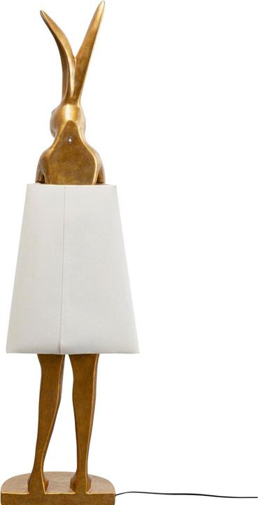 Image du produit Kare Design Lampadaire Animal Rabbit or/blanc 150cm (E27)