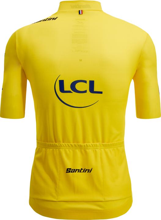 Image du produit Santini Kurzarmtrikot TDF 2025 LEADER REPLICA Herren (XL)