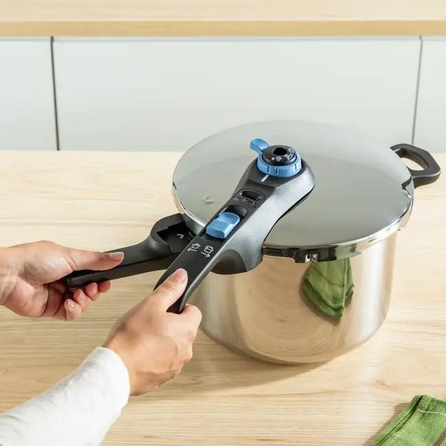 Produktbild Tefal Sicherer Schnellkochtopf (Dampfkochtopf, Edelstahl)