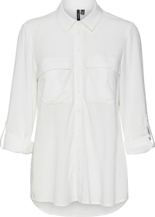 Vero Moda Vmvilma L/S Fold Up Shirt Wvn Exc Hemd (XS)