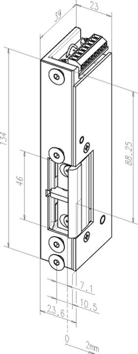Produktbild effeff Fluchttüröffner 331U18F RR FaFix (Indoor)