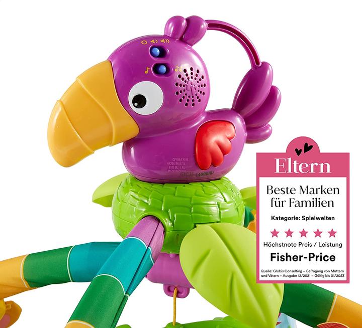 Immagine prodotto Fisher-Price Coperta per l'avventura nella foresta pluviale, imballaggio ridotto